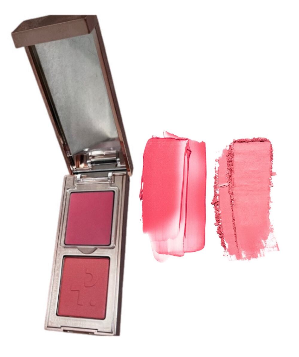 Patrick Ta Double Take Creme Powder Blush Duo SHE'S THAT GIRL ~ Travel